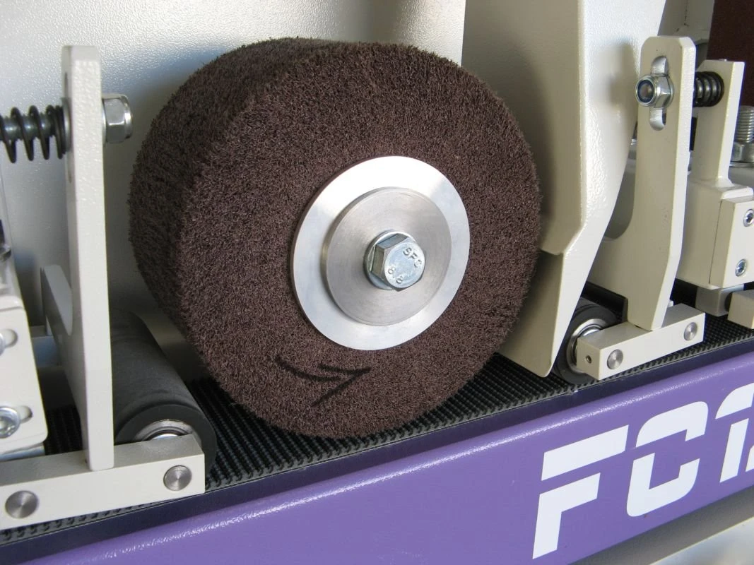 NS FC120 ZK - pásová bruska - jednotka s kartáčem