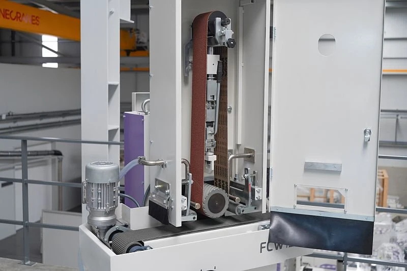 NS FCW120 Z - pásová bruska - jednotka s brusným pásem