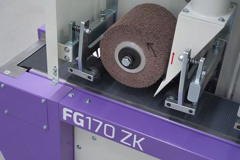 NS FG170 ZK - pásová bruska - jednotka s brusným válcem