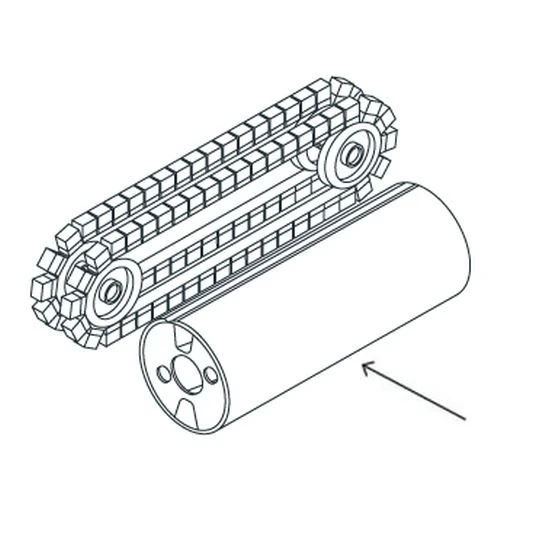 NS DM1100 DC EVO - Odjehlovací stroj - konfigurace: brusný válec + 2 segmentové pásy