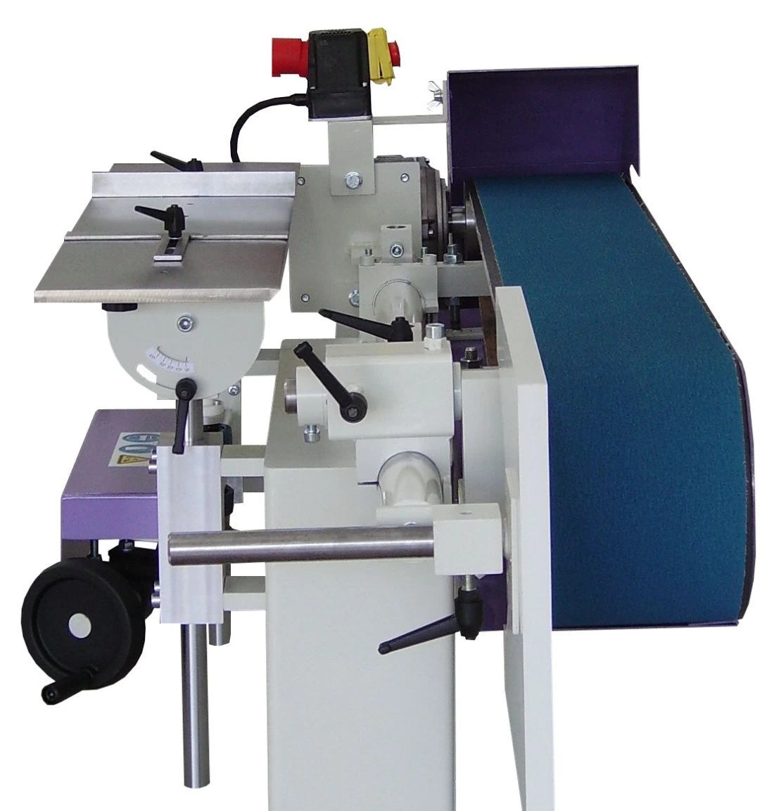 NS LHV200 - pásová bruska s pásem v horizontální poloze