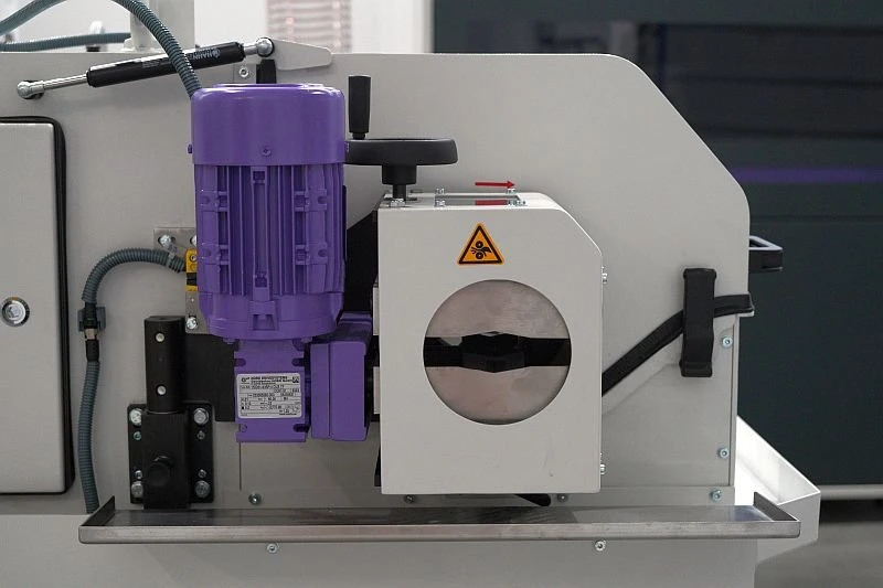 NS MLW100 - Pásová bruska na trubky s vodním chlazením