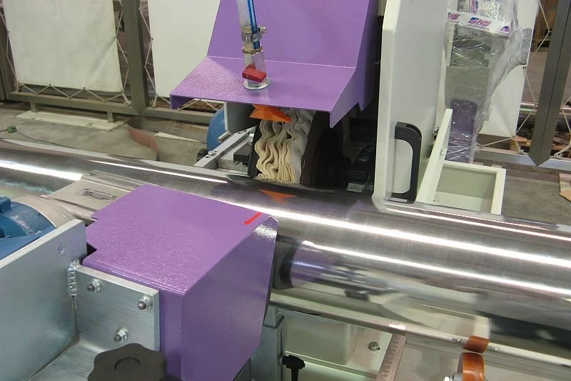 NS RC200 - Pásová bruska a leštička na trubky - leštící kotouč