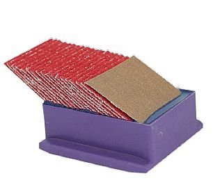 Brusný blok Red Angled pro segmentovou pásovou brusku DM1100 C