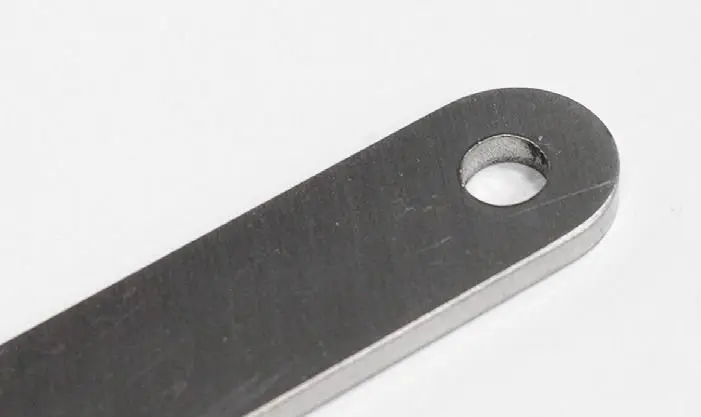 Obrobek po zaoblením hran